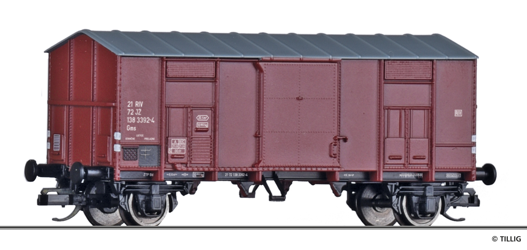 14891 JZ Spitzdach-Güterwagen Ep.4