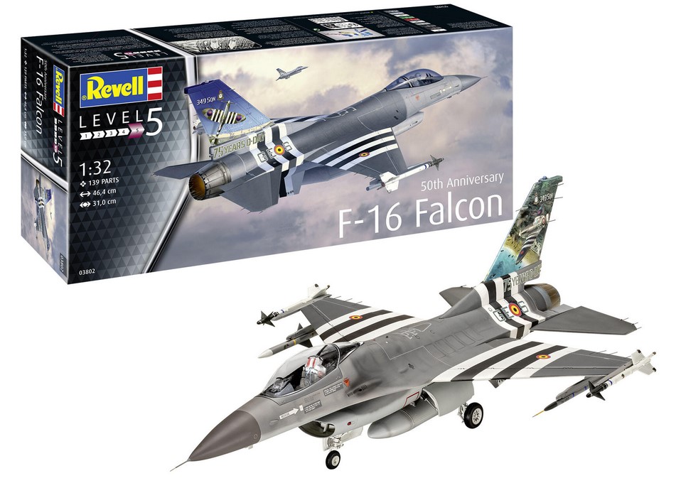 03802 50th Anniversary F-16 Falcon