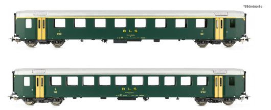 96610 BLS Reisezugwagen-Set EW I 2-tlg Ep.4