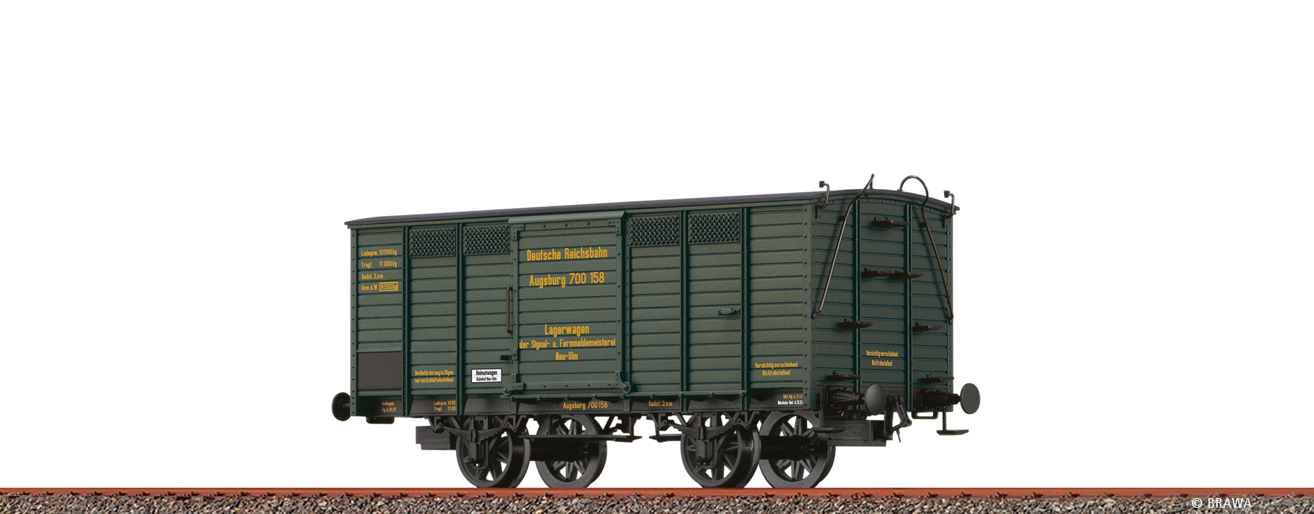 48052 DRG gedeckter Güterwagen G Ep.2