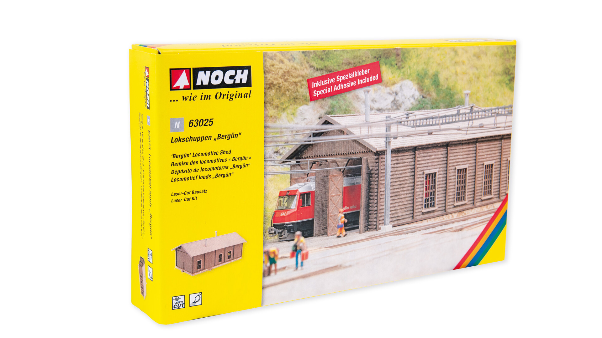 63025 Lokschuppen - Bergün