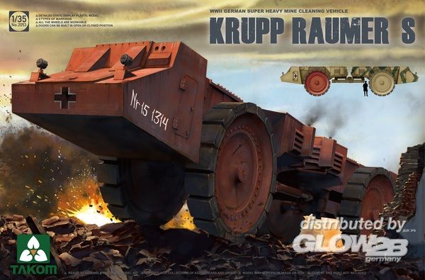 2053 German Super Heavy Cleaning Vehicle