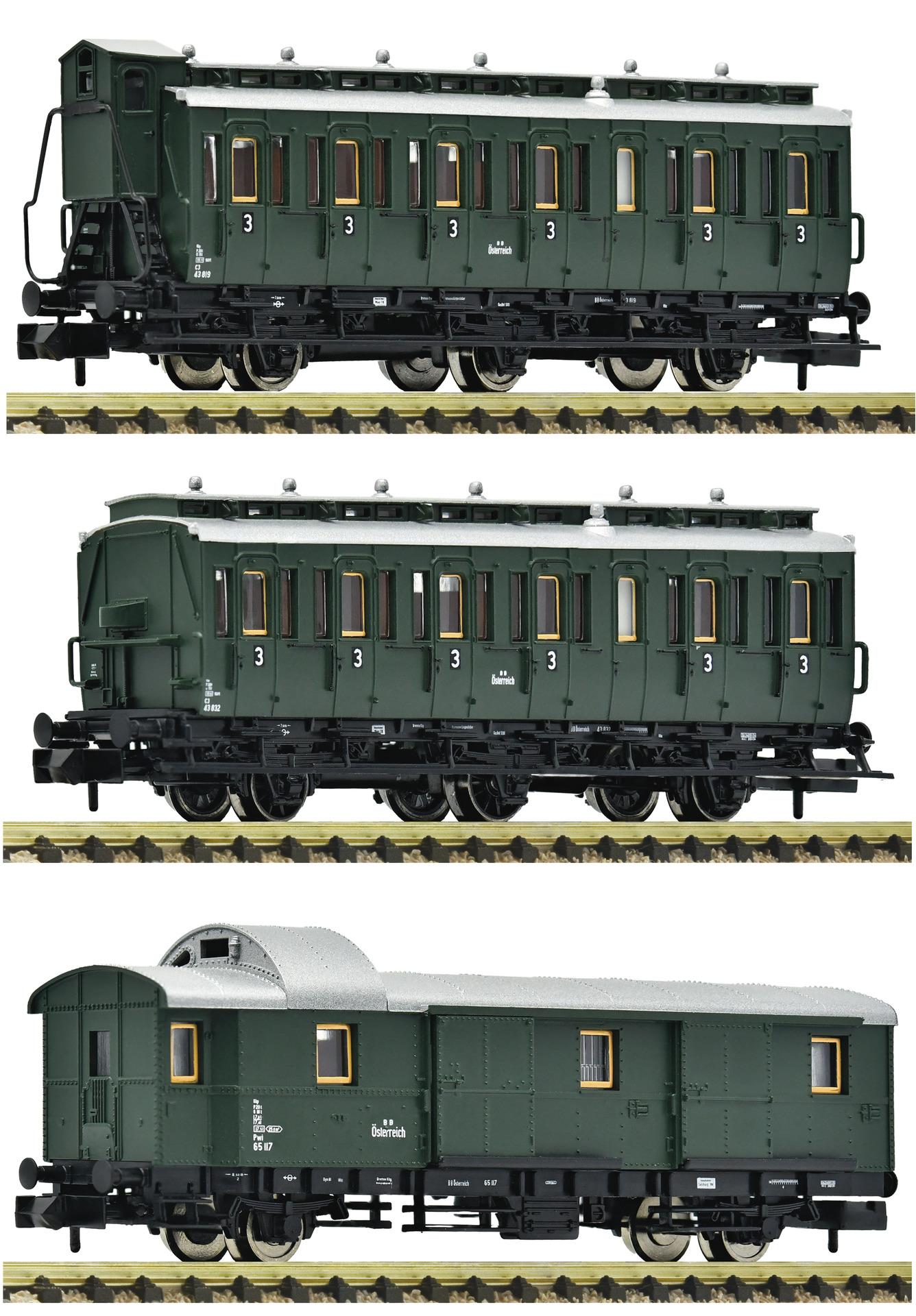 6260055 ÖBB Personenwagen-Set 3-tlg. Ep.3