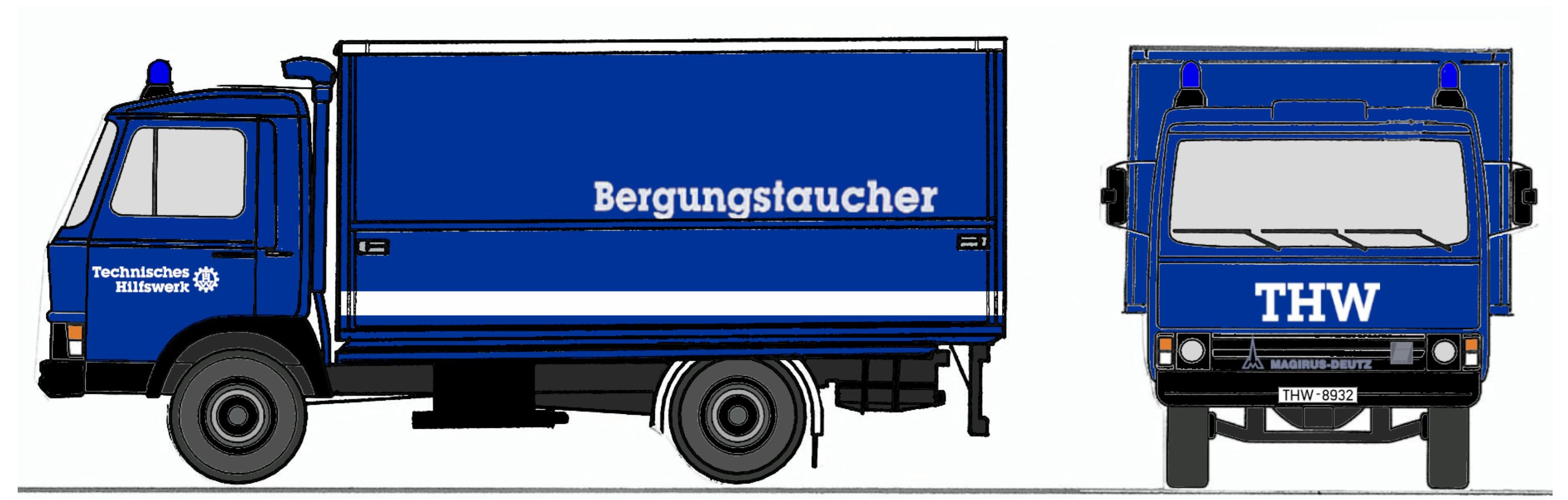 4100 Magirus-Deutz 90M5 GW THW