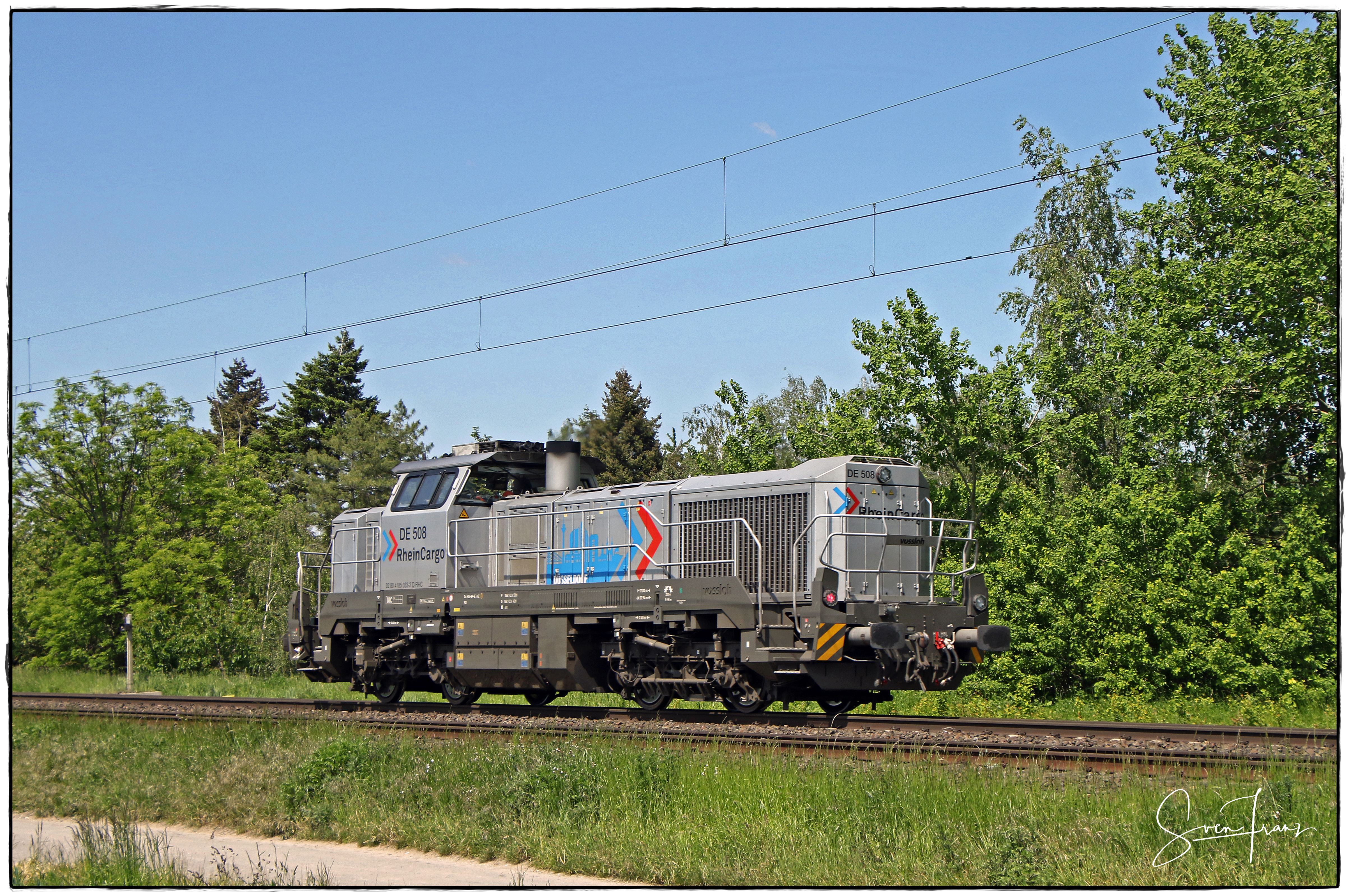 32110S RheinCargo Diesellok Vossloh DE 18 Ep.6