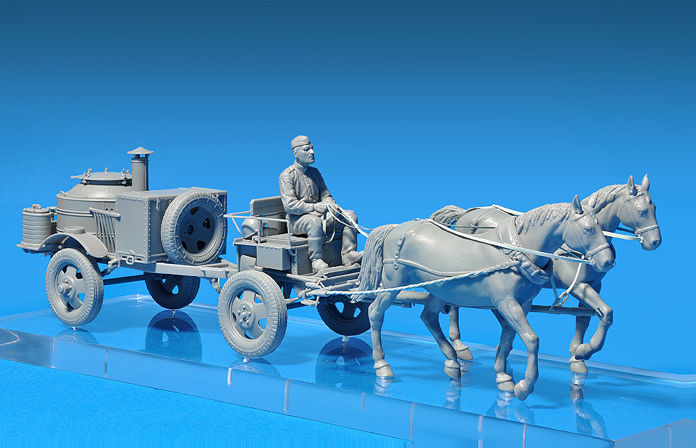 MiniArt 35057 Feldküche als Pferdefuhrwerk KP-42