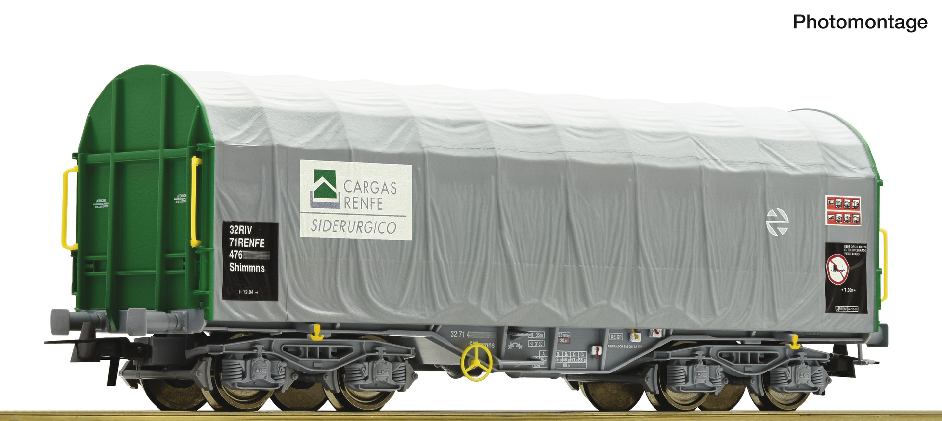 6600502 Renfe Cargas Schiebeplanenwagen Ep.6