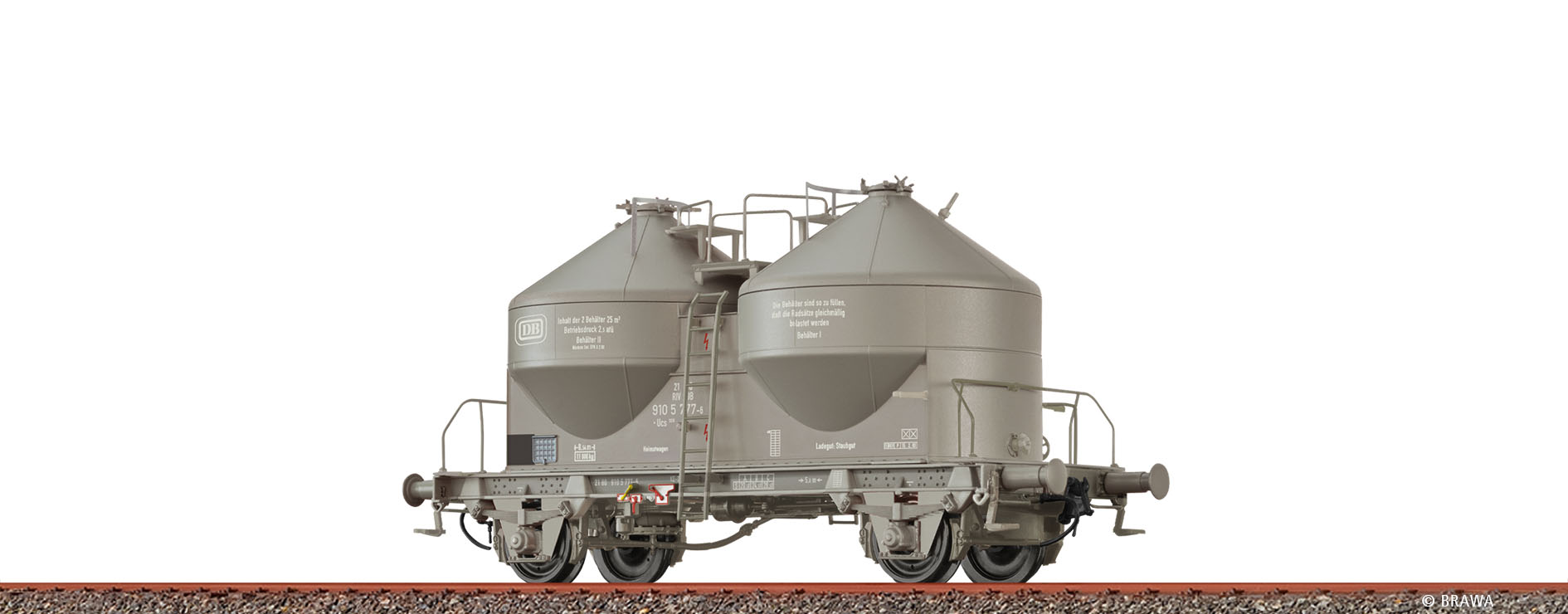 Brawa 51327 DB Güterwagen Kds54-56 Ep.4