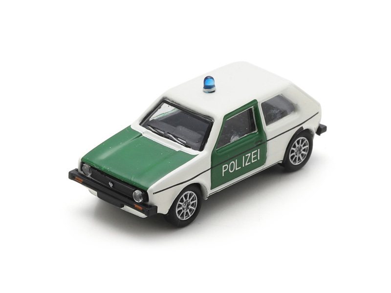 452677500 VW Golf I (2türig) Polizei weiß/grün