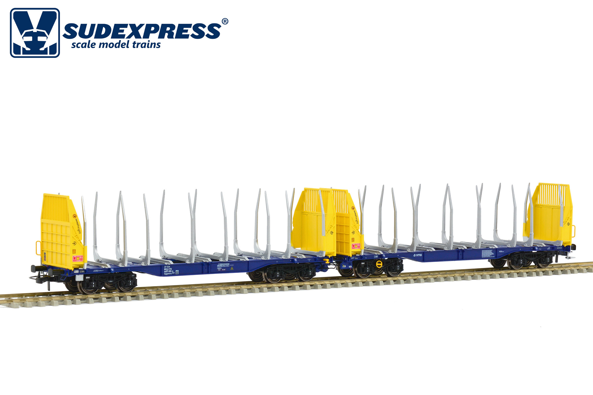 Sudexpress S657059 VTG Holztransportwagen Sggmrss'90 Ep.6