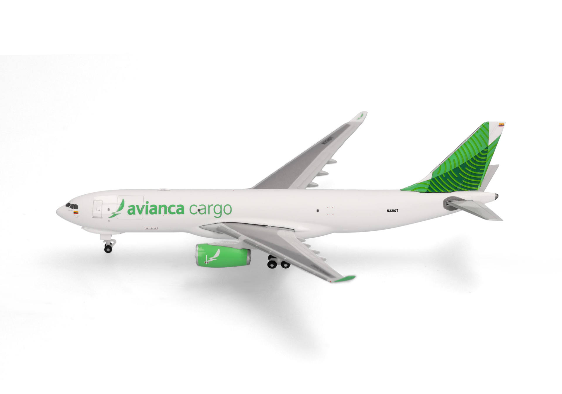 Herpa 539562 Airbus A330-200F Avianca Cargo (grün)