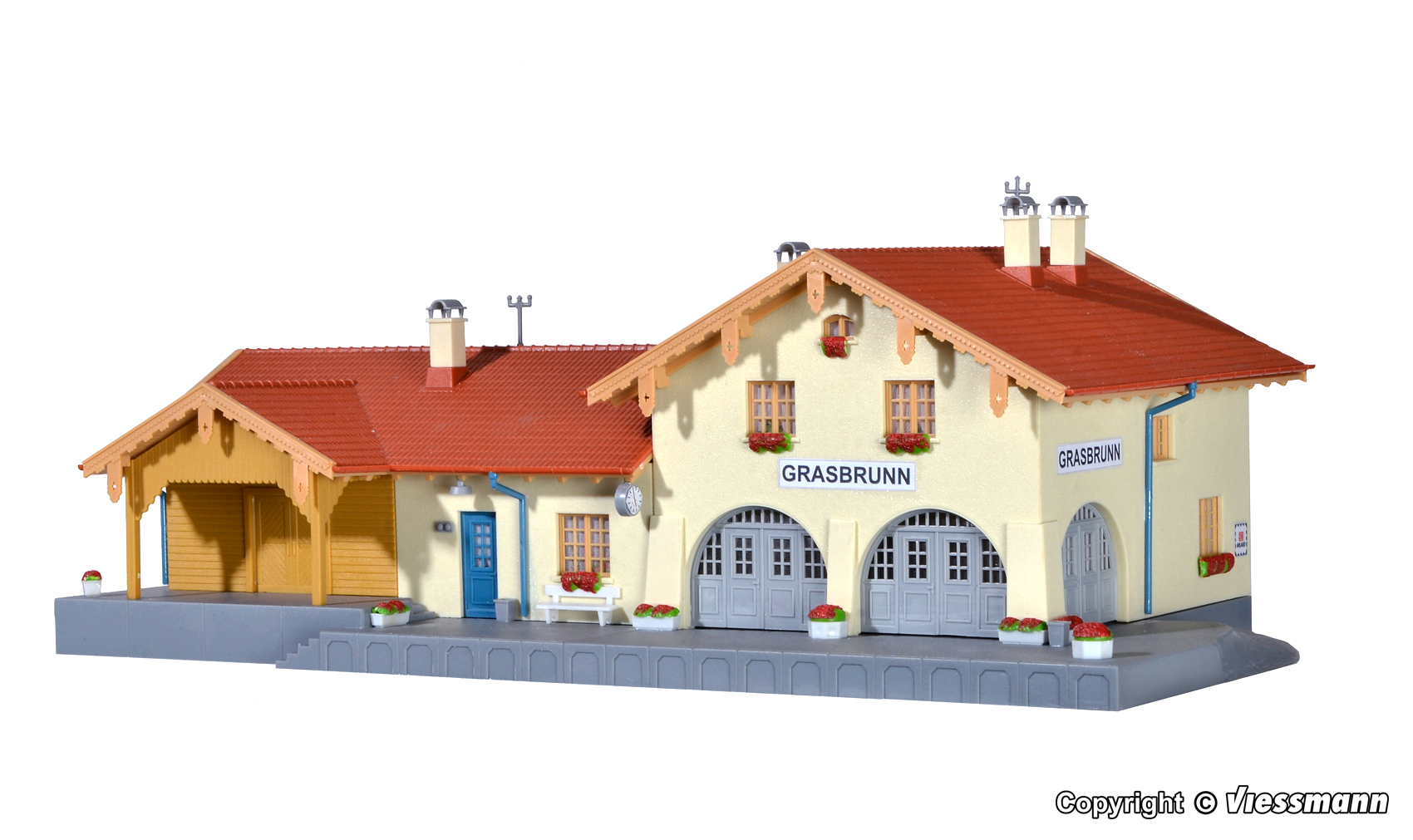 Kibri 39388 Bahnhof Grasbrunn