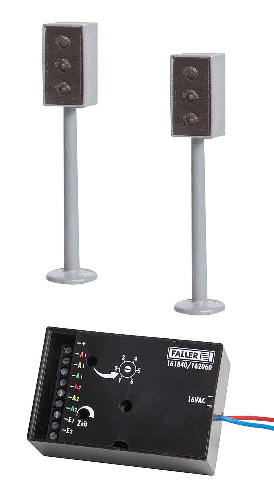 Faller 162060 2 LED-Ampeln mit Elektronik