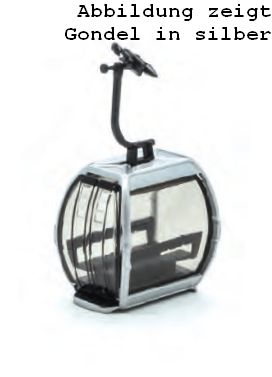 JC82103 Seilbahn Kabine Omega V 10 schwarz