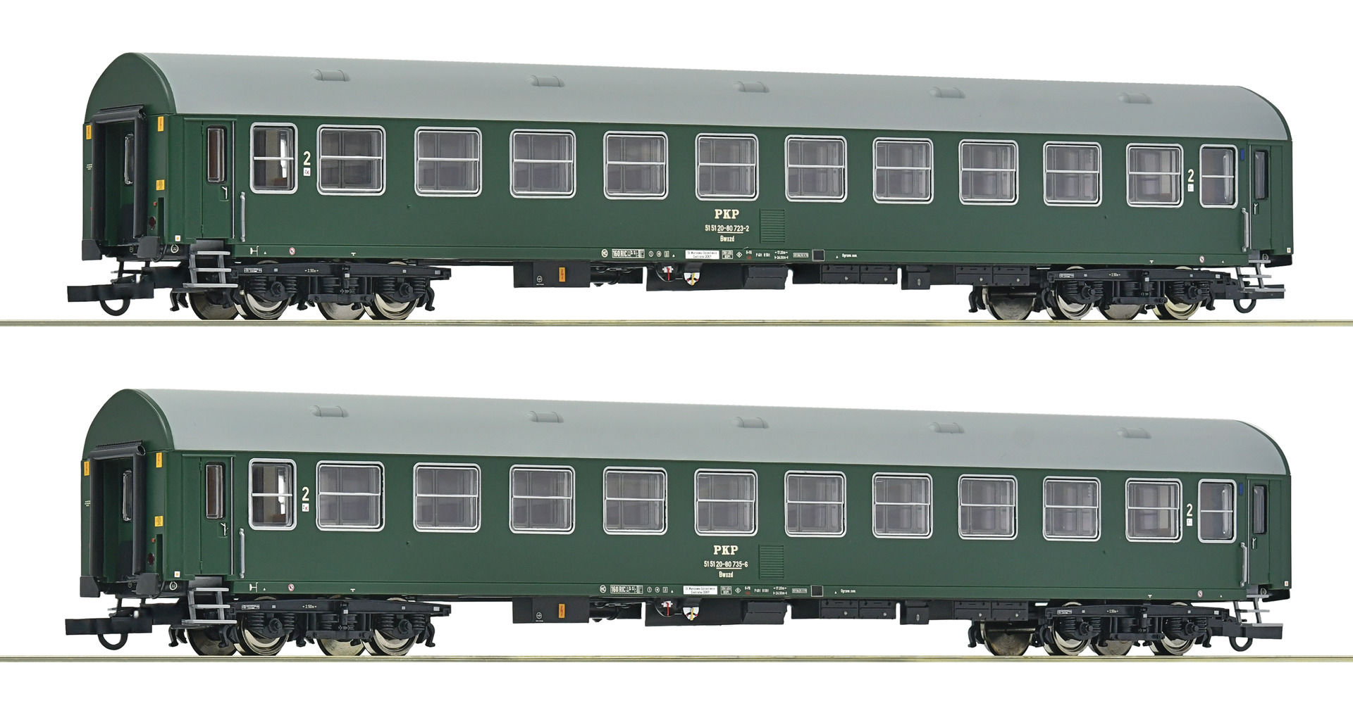 6200102 PKP Personenwagen-Set Y/B70 2-tlg. Ep.4