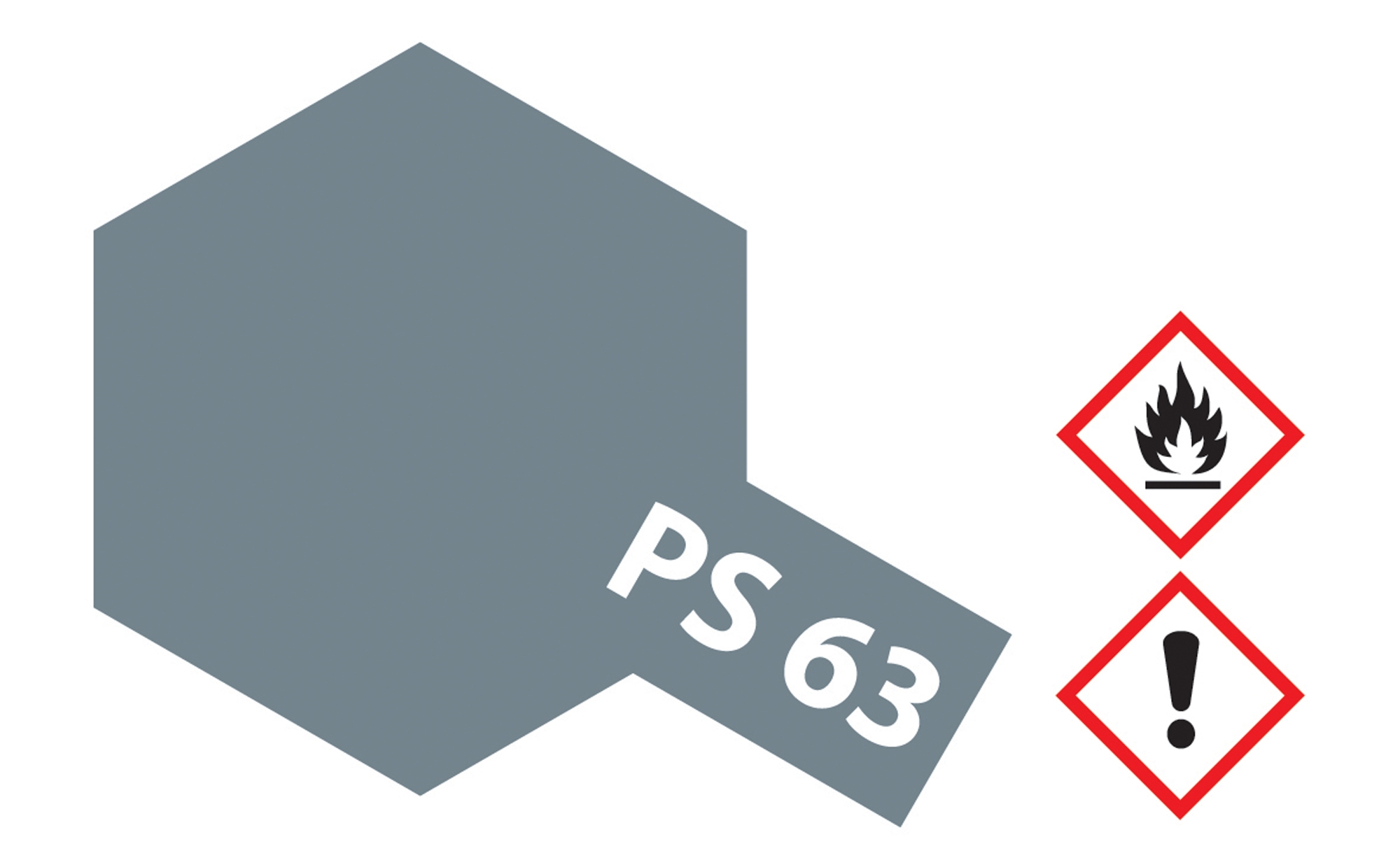 86063 PS-63 Hell Gun Metall Grau Polyc.(100ml)