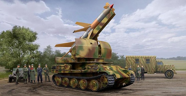 759532 Flakpanther w/8,8cm Rheintochter 1