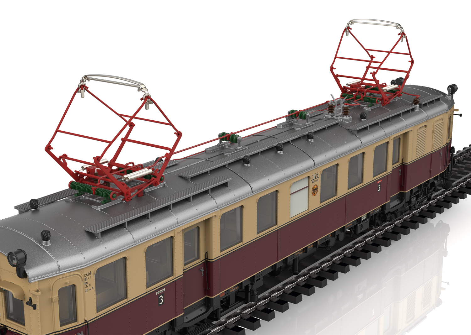 39852 DRG Elektrotriebwagen ET 85 2-tlg. Ep.2