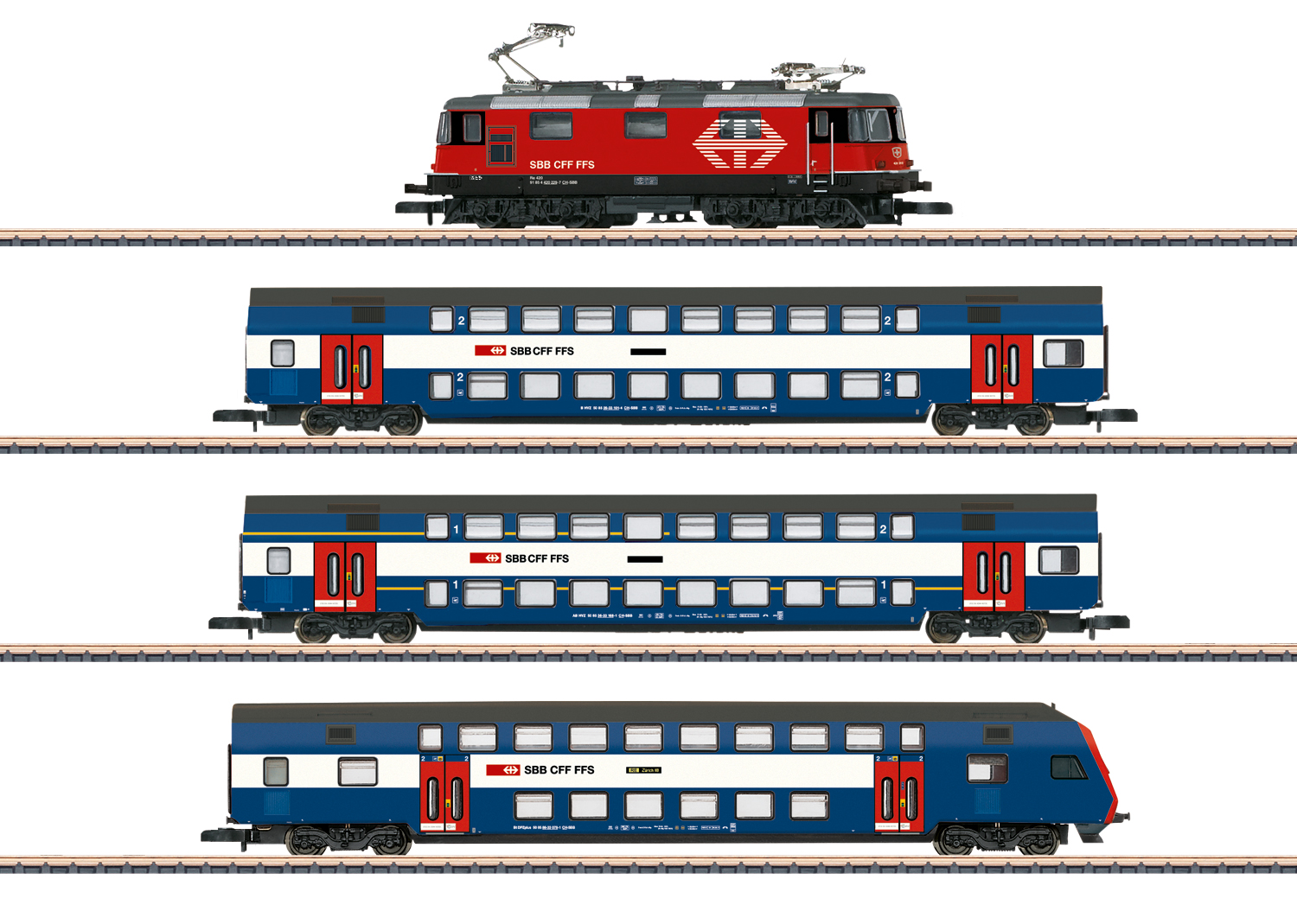 81195 SBB Zugpackung Züricher S-Bahn  Ep.6