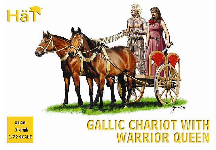 8140 Gallischer Streitwagen with Queen
