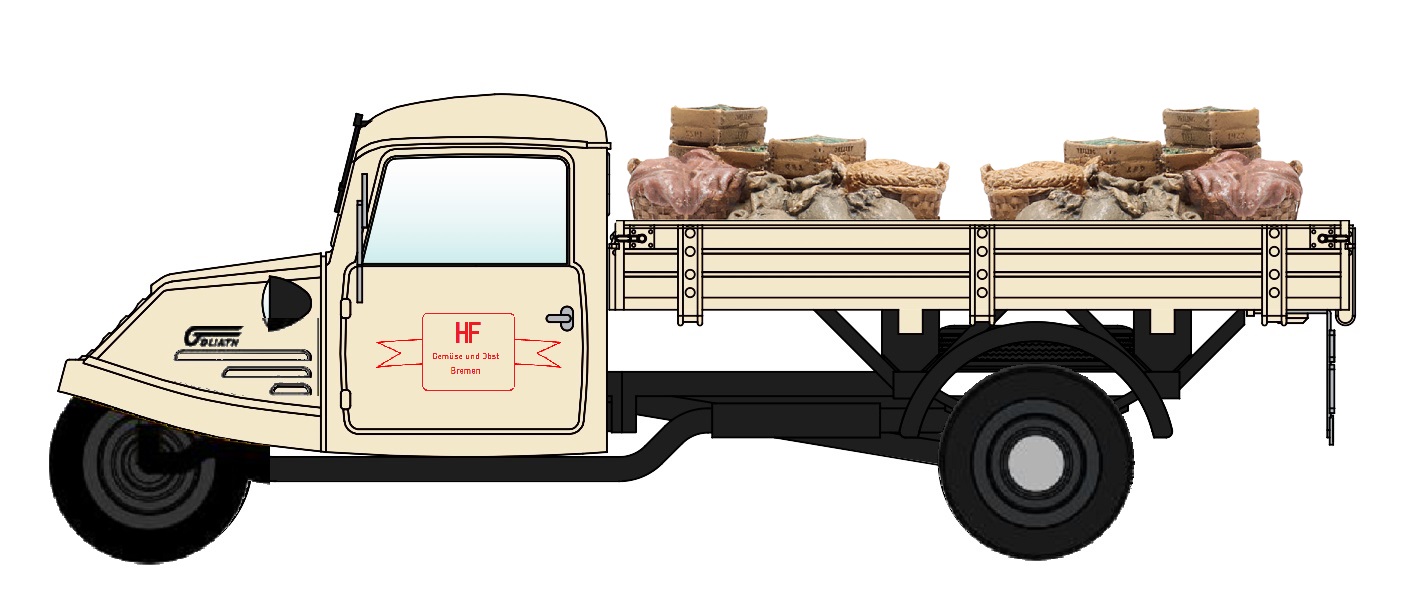 NA88196 Goliath GD 750 Gemüsehandel Bremen