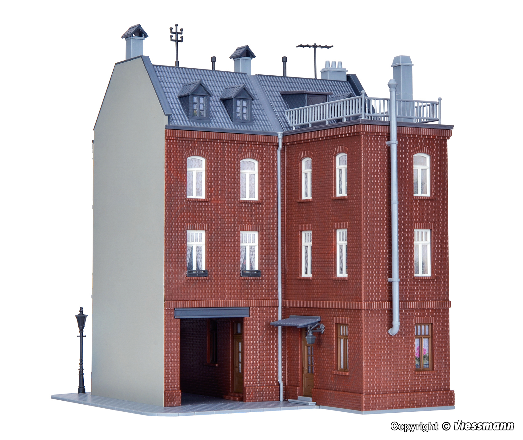 38389 Stadthaus mit Fabrikanbau