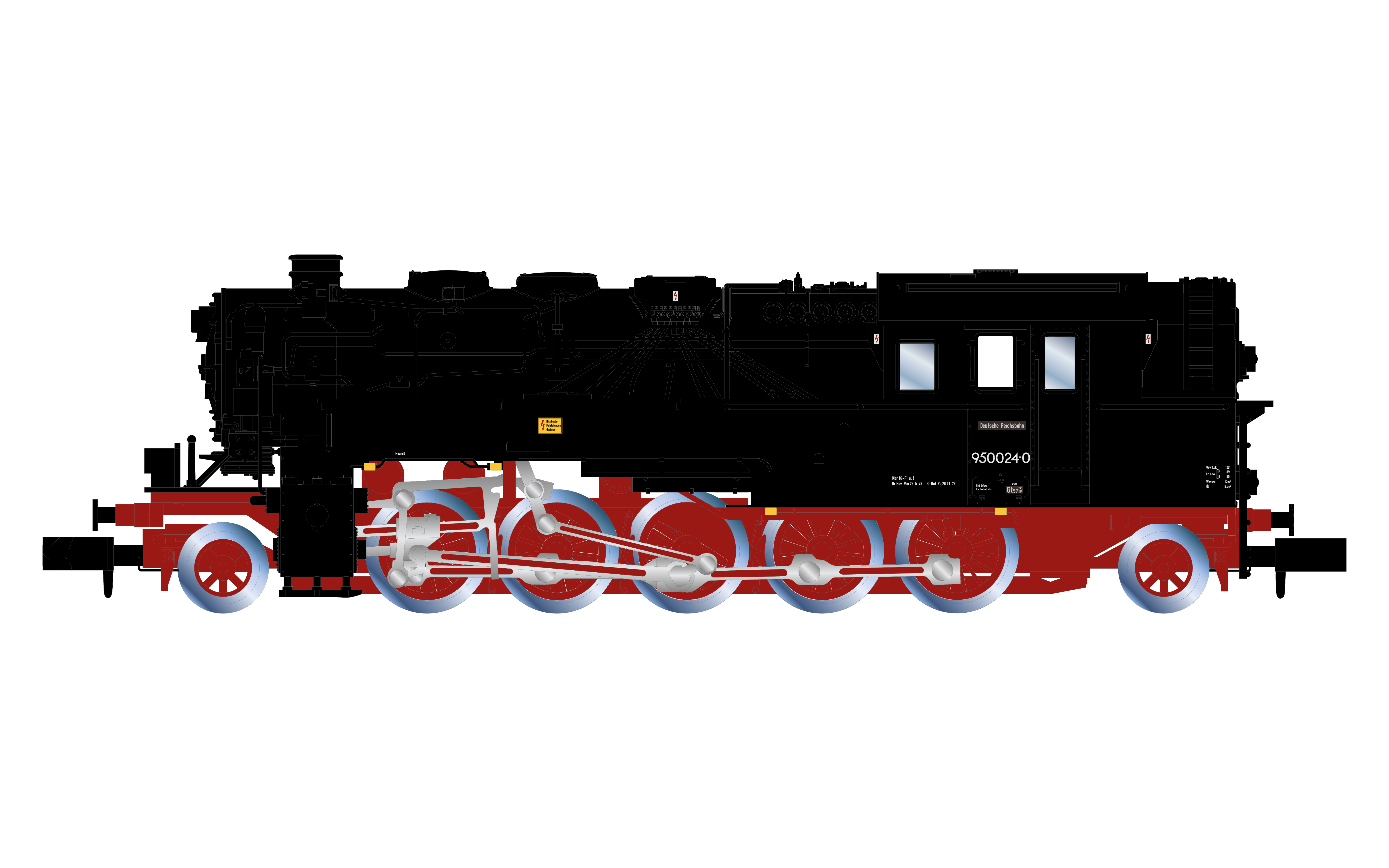 HN2598 DR Dampflok BR 95 0024 Ep.4