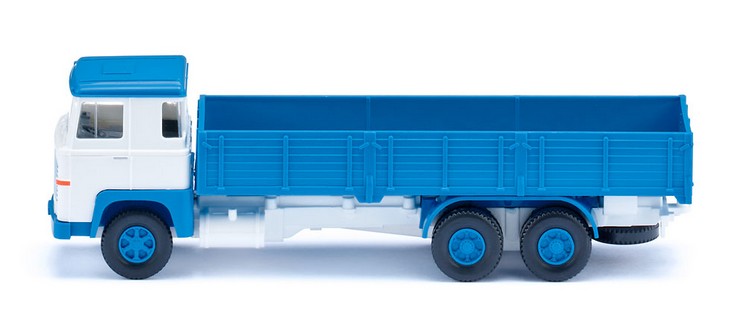 Wiking 043310 Scania 111 LBT Hochbordpritschen-Lkw