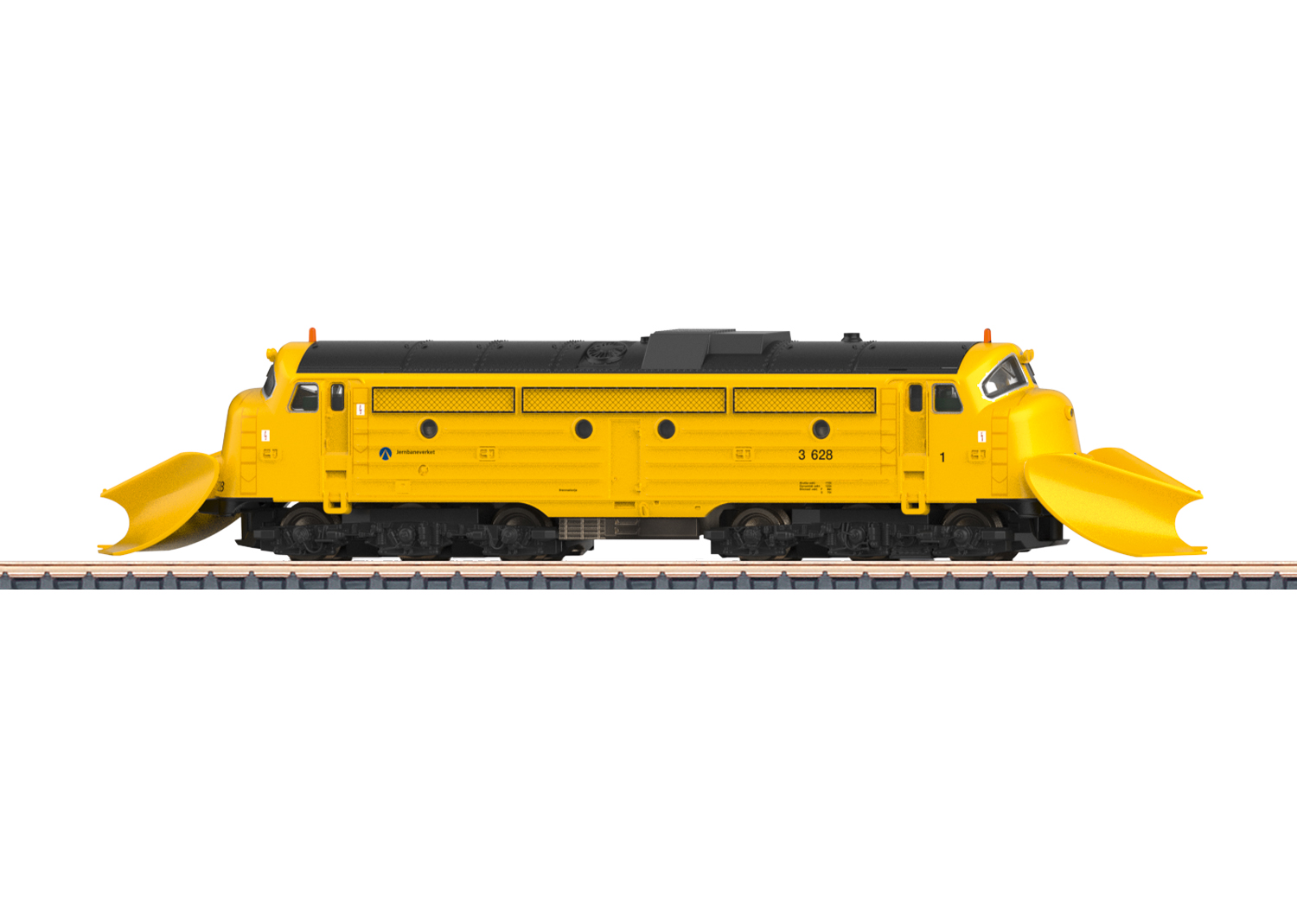 Märklin 88362 JBV Schneepflug-NOHAB Di3 628 Ep.5