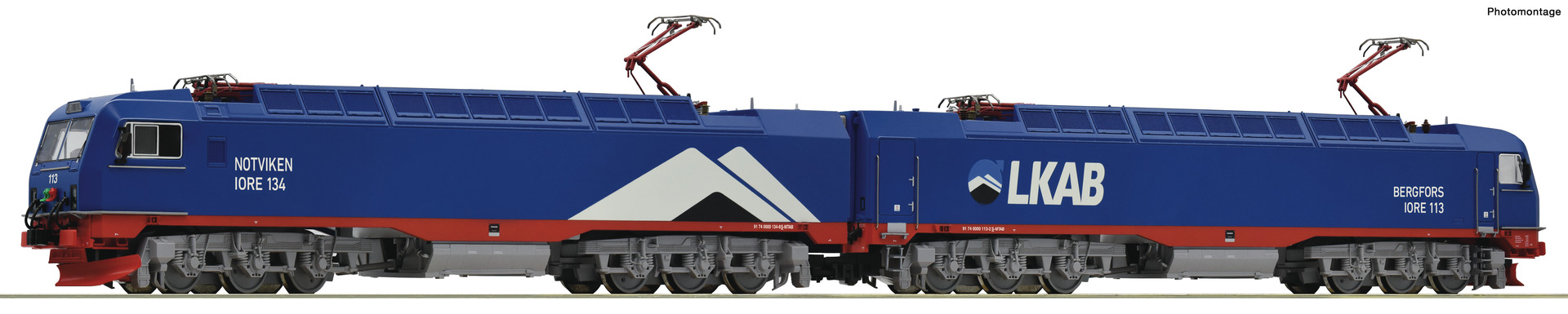 7500180 LKAB E-Lok Doppellok IORE134+113 Ep.6