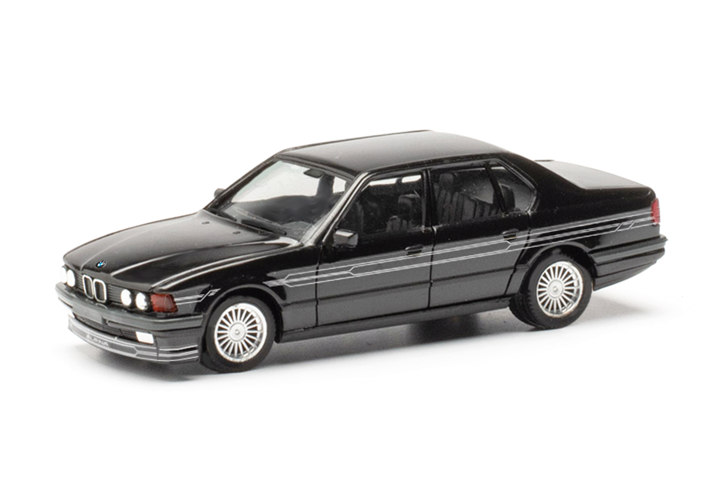 421133 BMW Alpina B11 3,5 schwarz Dekor silber