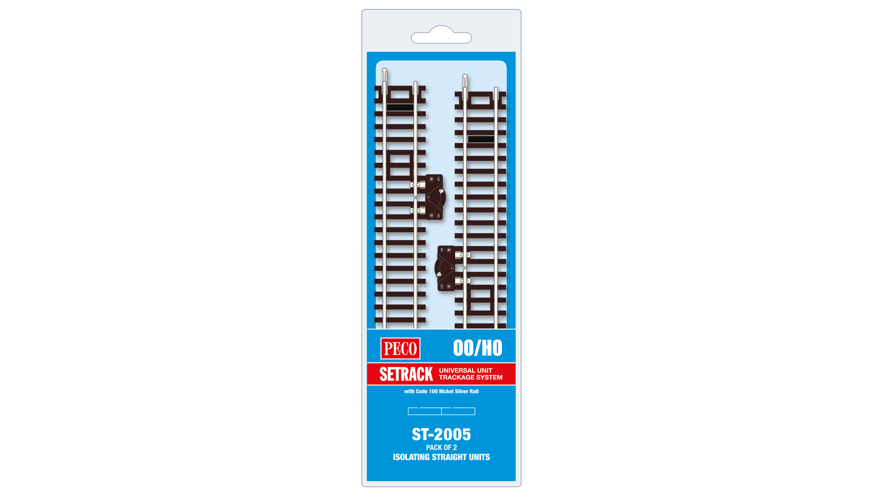 ST2005 Isolierender Standard gerade (2er-Pack)