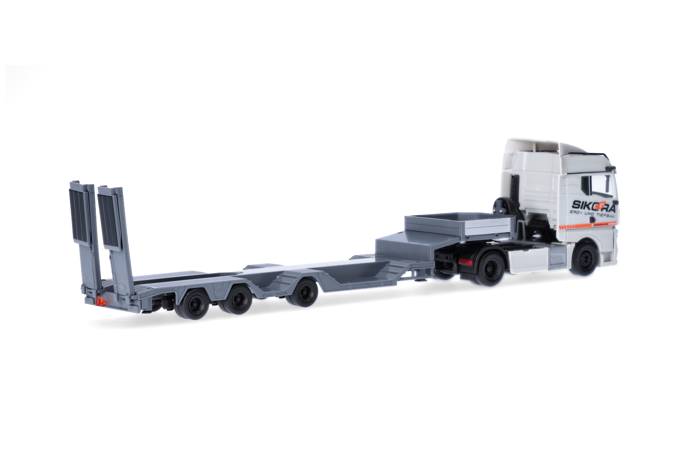 Herpa 320849 MAN TGX GM Semittieflade-SZ Sikora