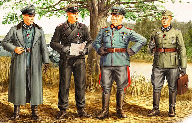 84406 Deutsche Offiziere / German Officer