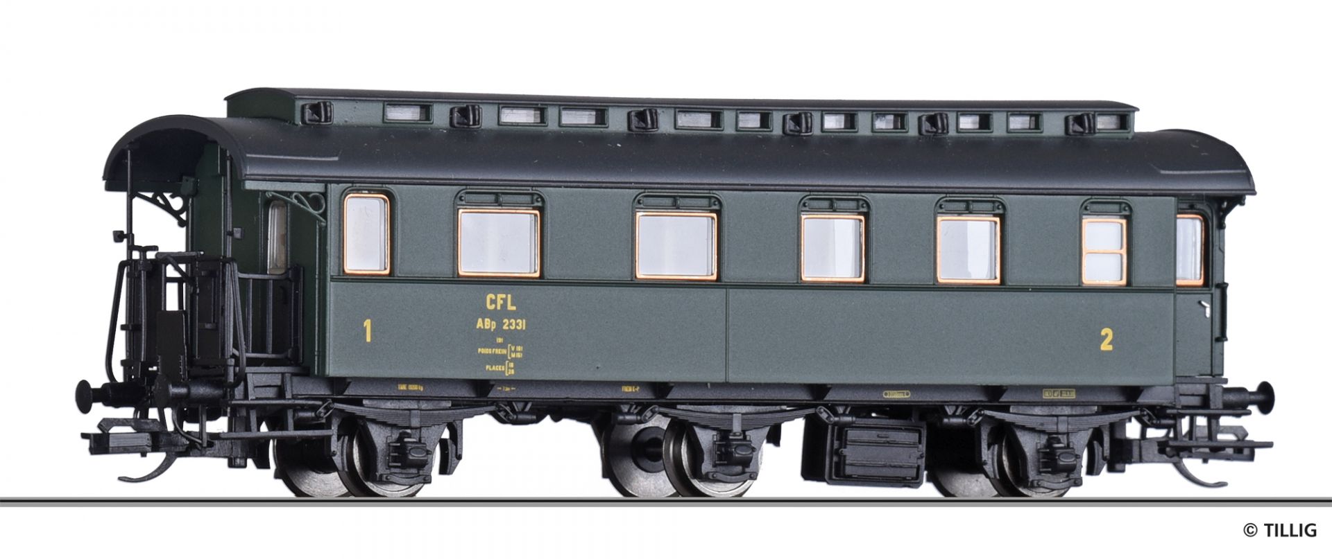 16052 CFL Reisezugwagen 1./2. Klasse Ep.3