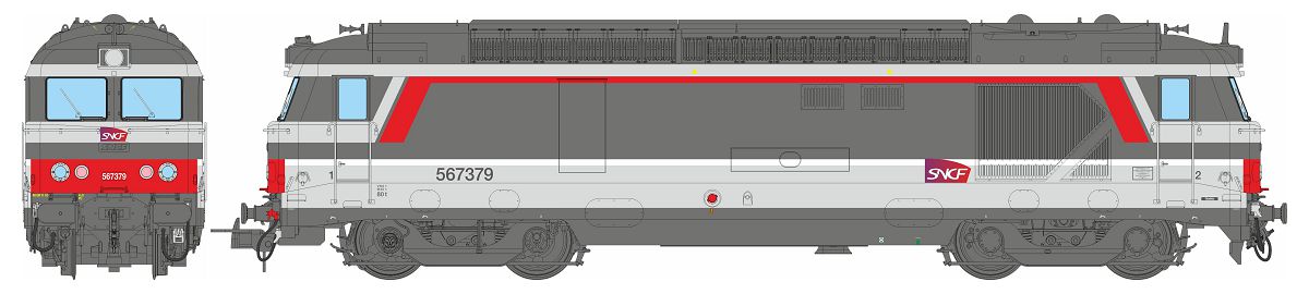 MB-247S SNCF Dieselok BB 67379 Ep.6