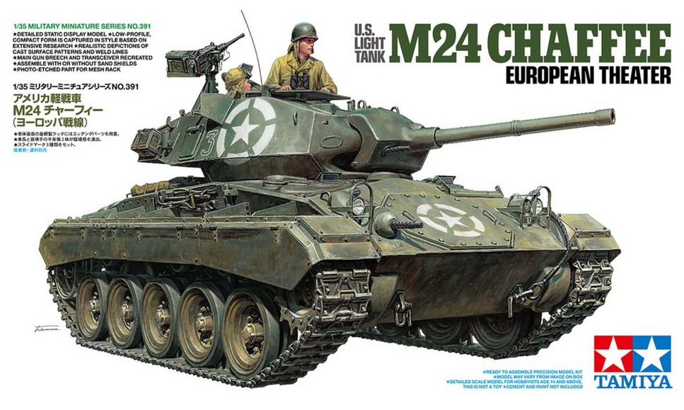 35391 US M24 Chaffee Euro Theater