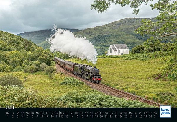 Transpress 71794 Faszination Eisenbahn Kalender 2027