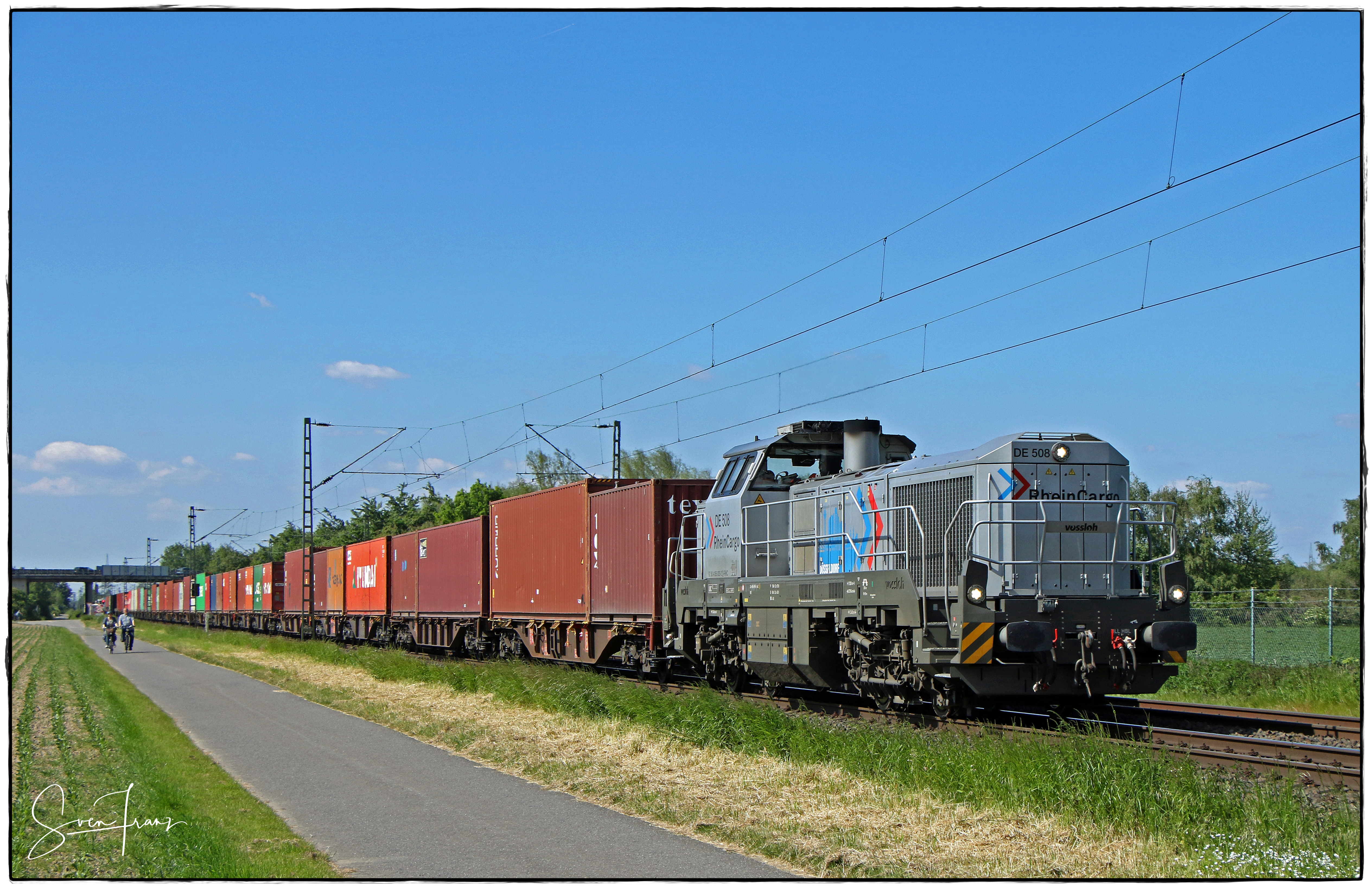 32110 RheinCargo Diesellok Vossloh DE 18 Ep.6