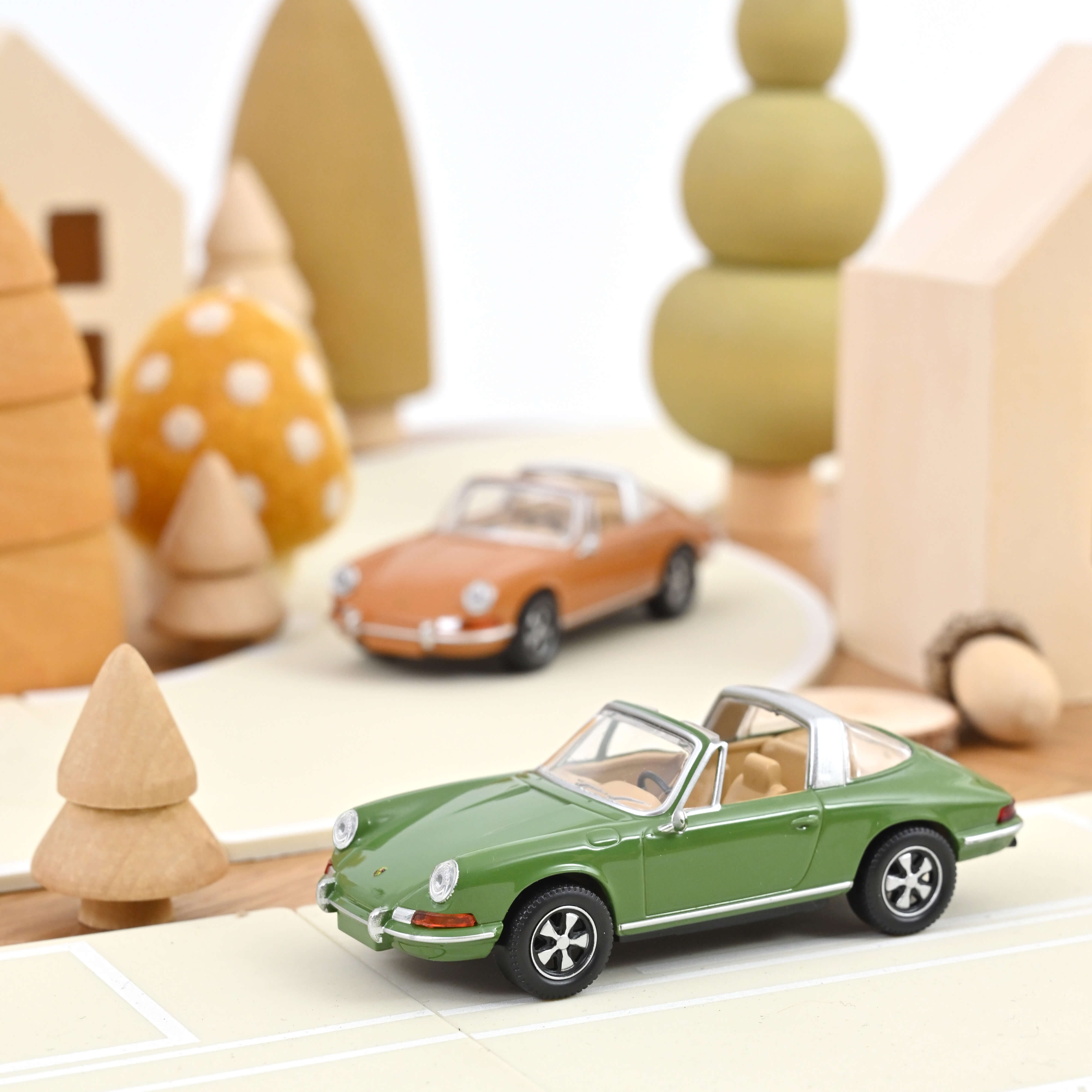 750059 JetCar: Porsche 911 Targa olivegrün