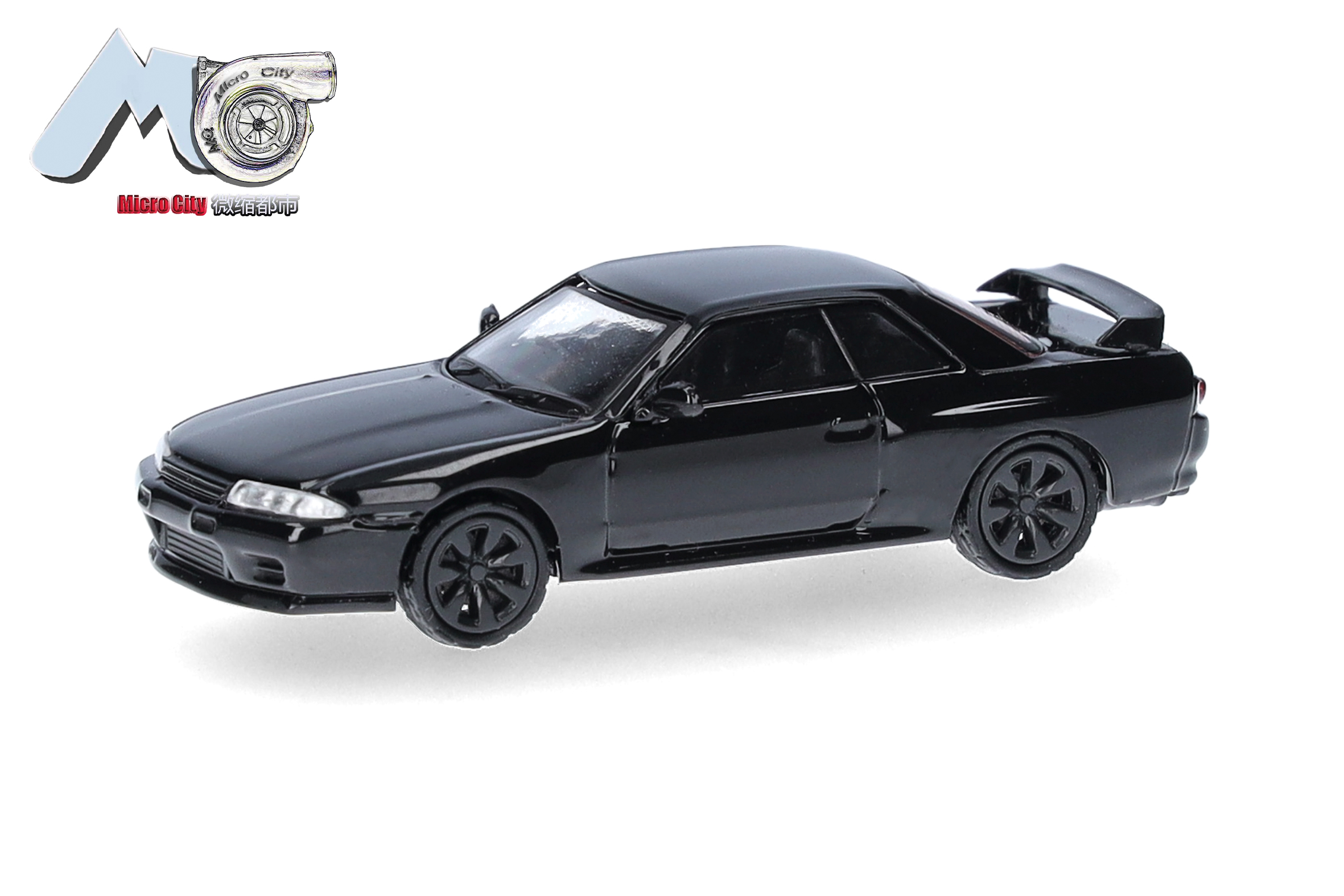 87MC000091 MicroCity: Nissan Skyline GTR32 schwarz