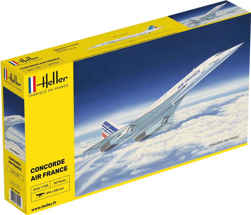 Heller 80445 Concorde Air France