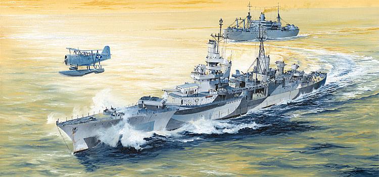 755327 USS Indianapolis CA-35 1944