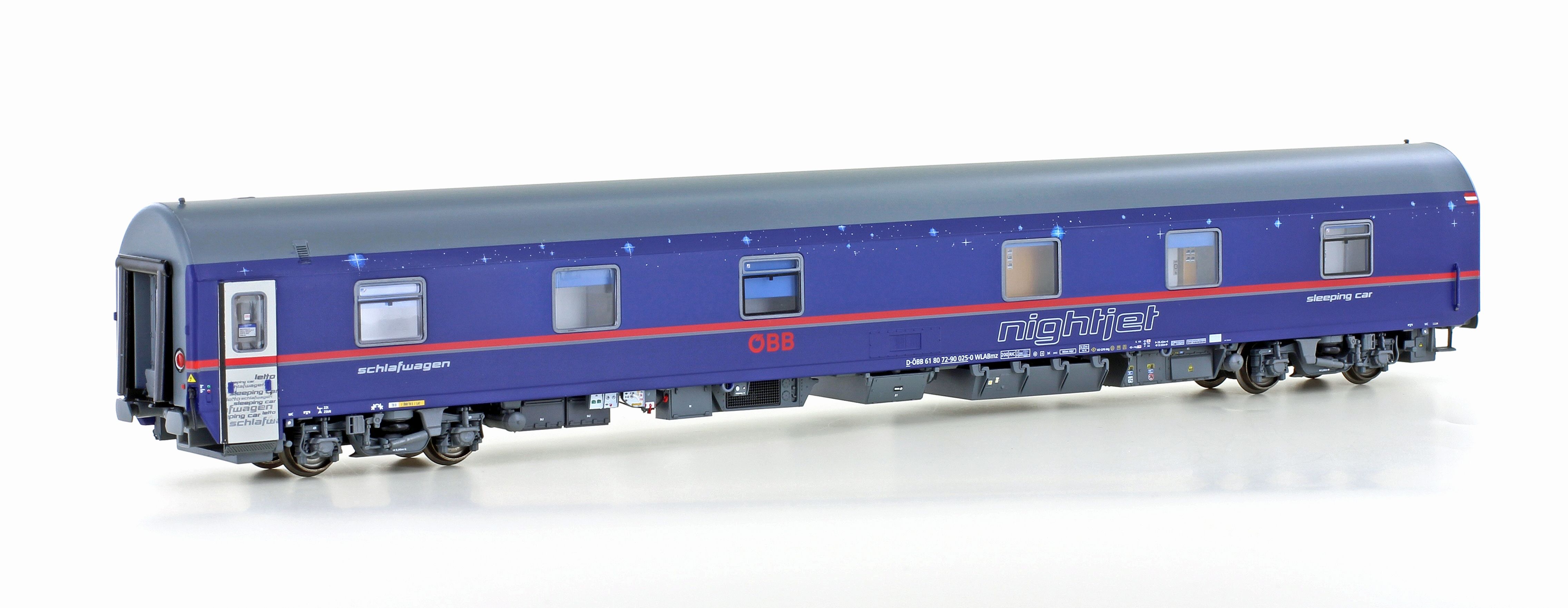LS Models MW2117DCS ÖBB Nightjet Set NJ40421 6-teilig Ep.6