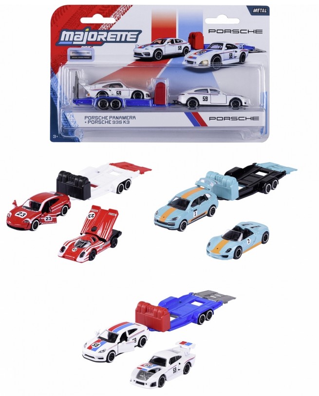 8502103001 Porsche Deluxe Trailer, 3-sort.