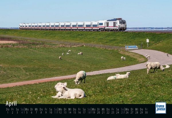 Transpress 71794 Faszination Eisenbahn Kalender 2027