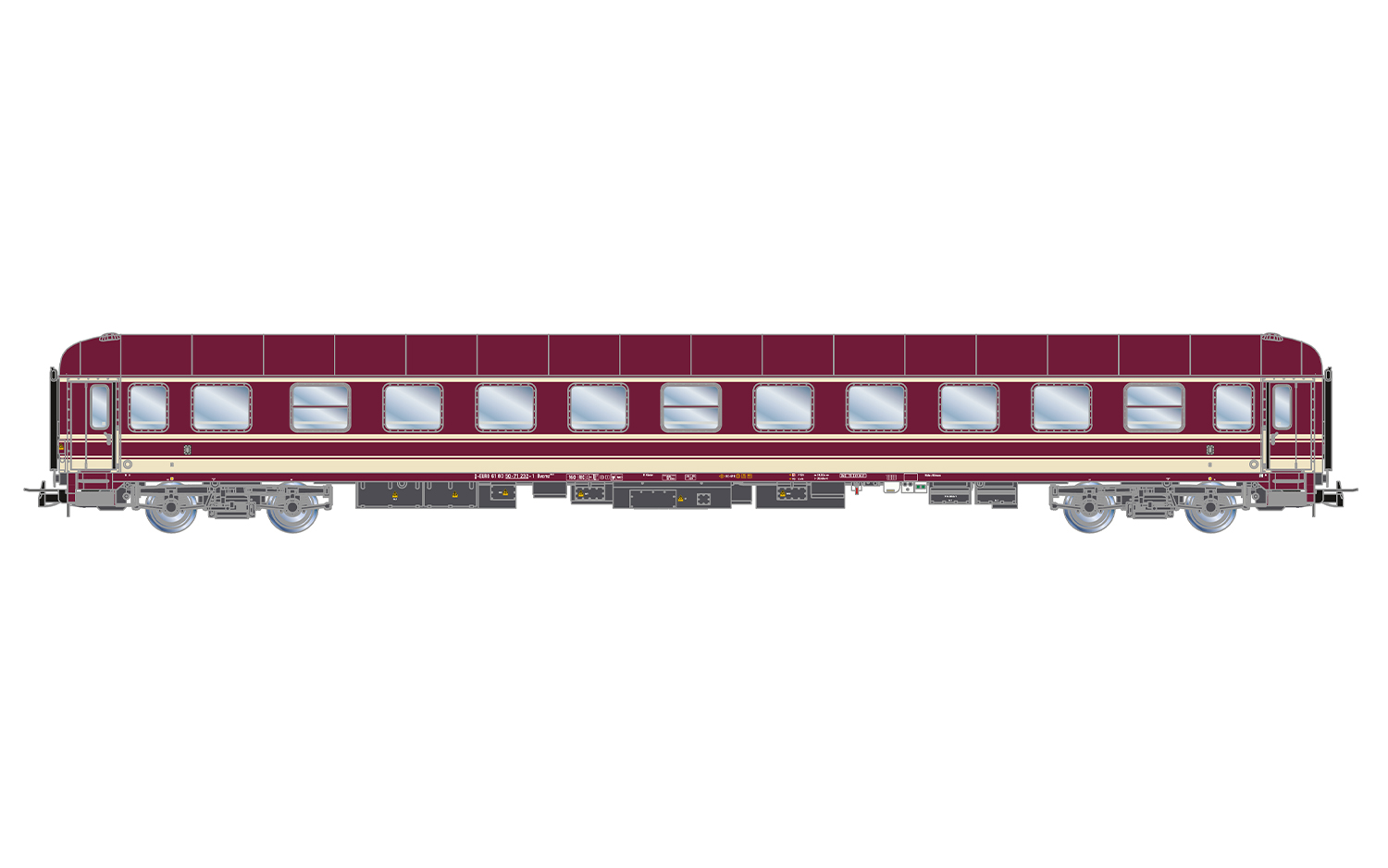 HR4417 Euro-Express Liegewagen-Set 3-tlg Ep.5/6