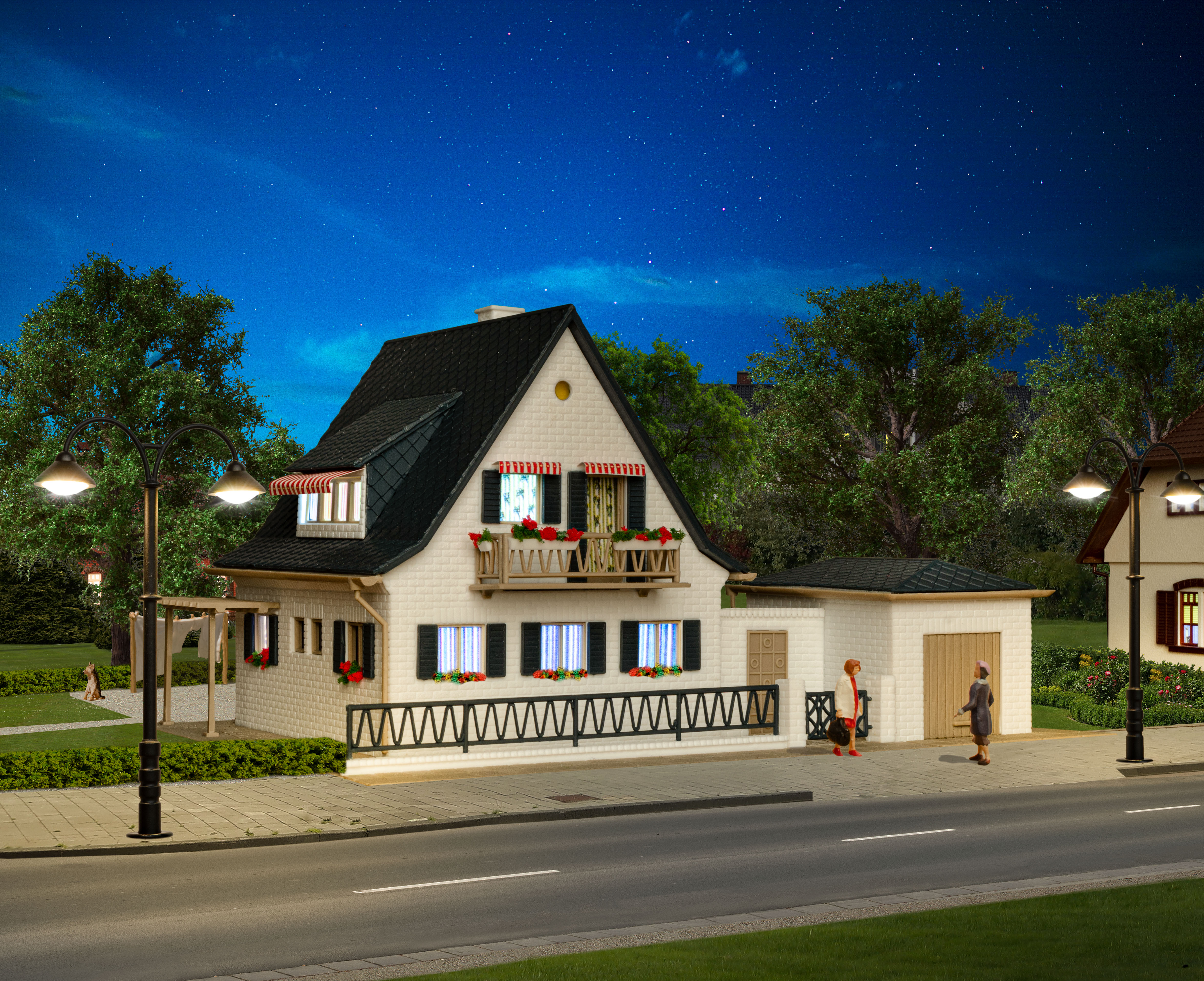 43718 Wohnhaus mit Garage