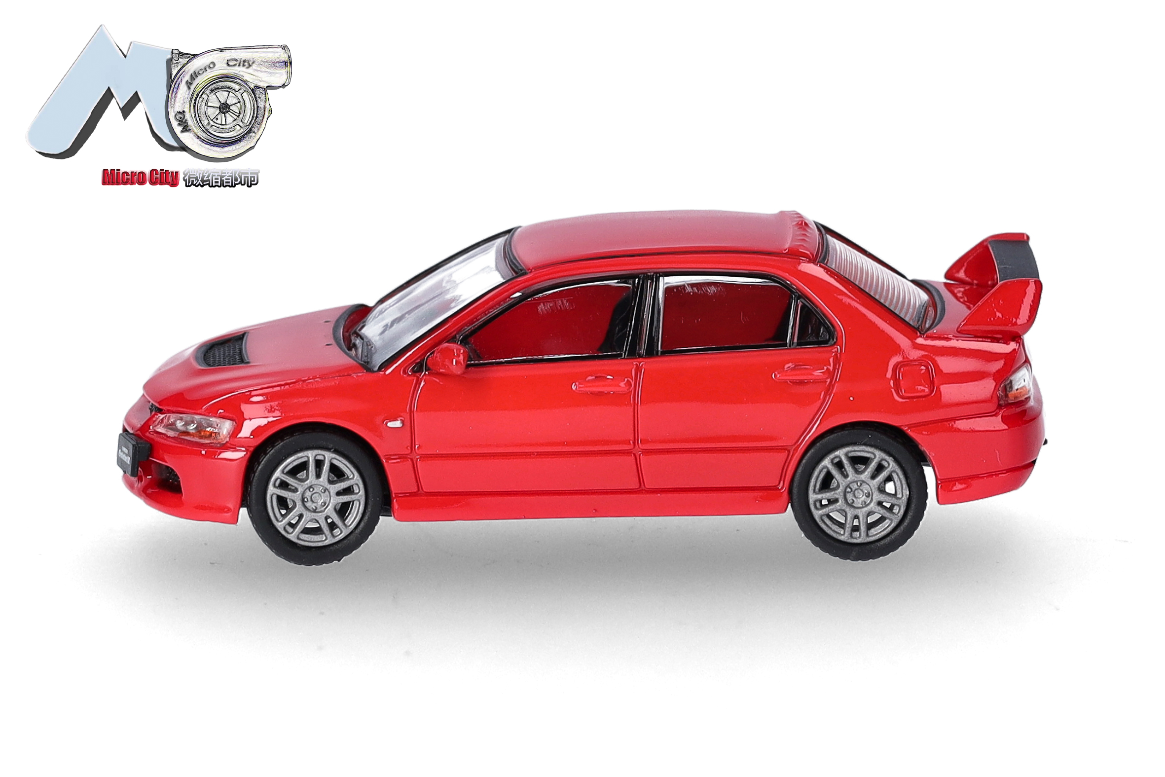 Herpa 87MC000005 MicroCity: Mitsubishi Lancer Evo 9 rot
