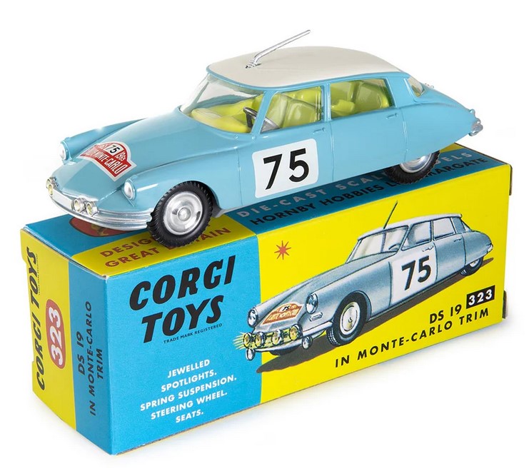 CD54321021 (No.323) Citroen DS19 #75 Rally MC